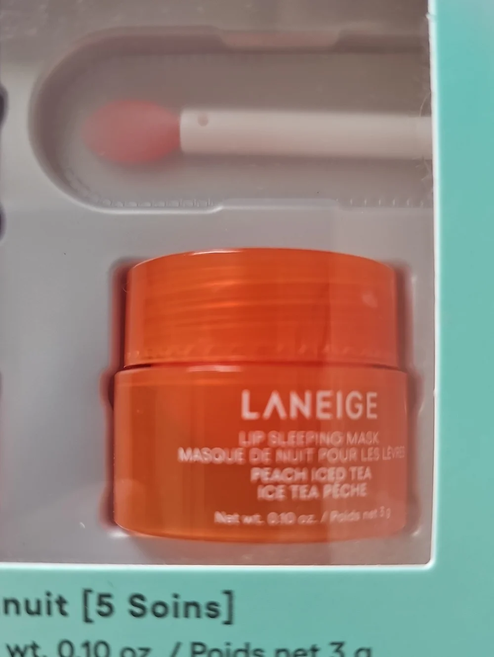 LANEIGE Lip Sleeping Mask Minis - Pink, Purple, Yellow, Green, Orange Set - Picture 4 of 6